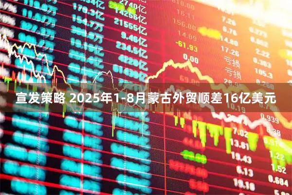 宣发策略 2025年1-8月蒙古外贸顺差16亿美元